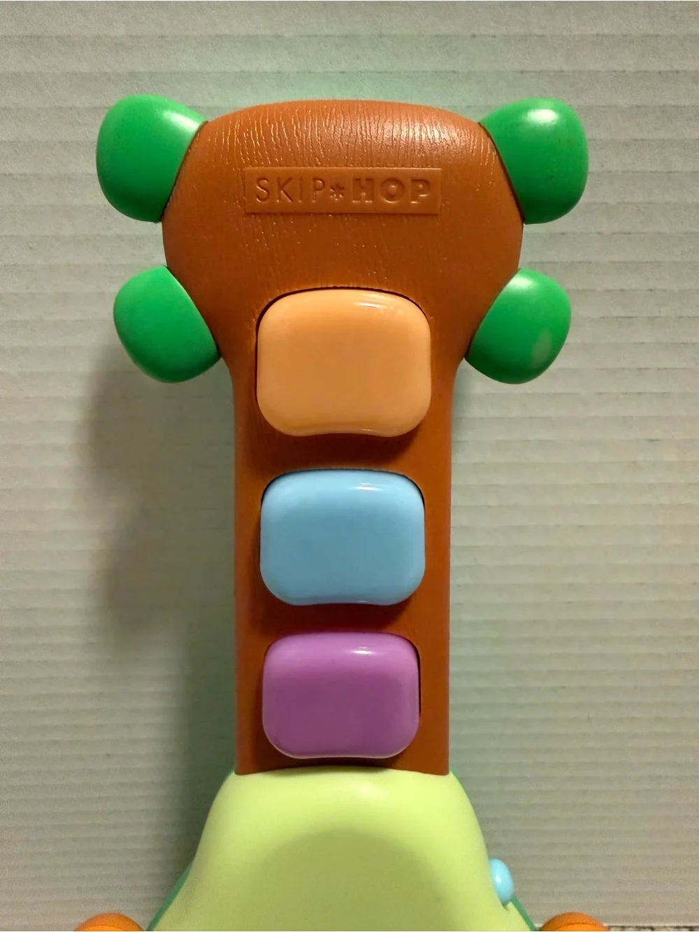 Skip Hop Avocado Guitar, Infant Learning Toy-tested